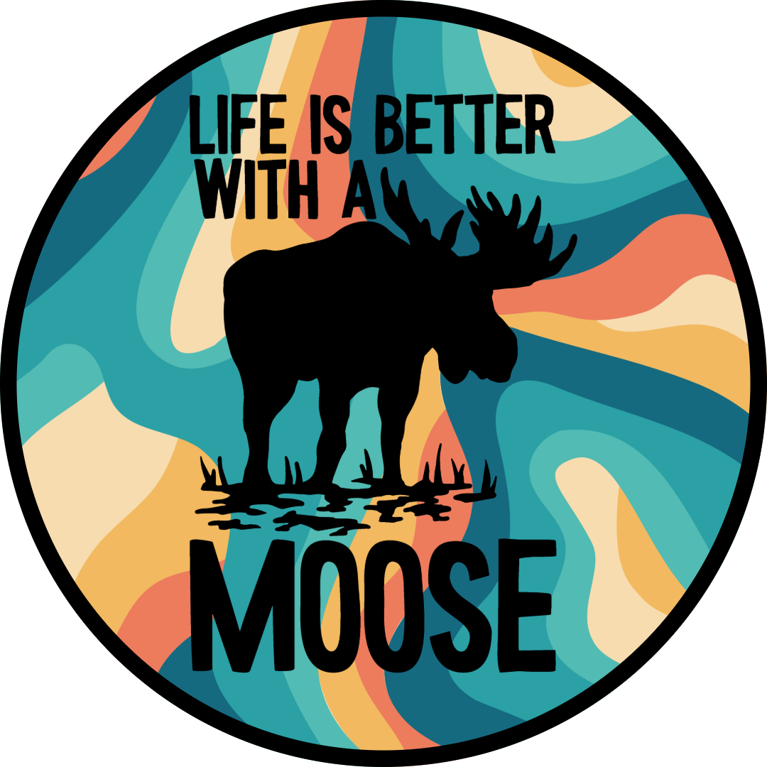 LIFE IS BETTER WITH A MOOSE SCENT SEEDS AIR FRESHENER