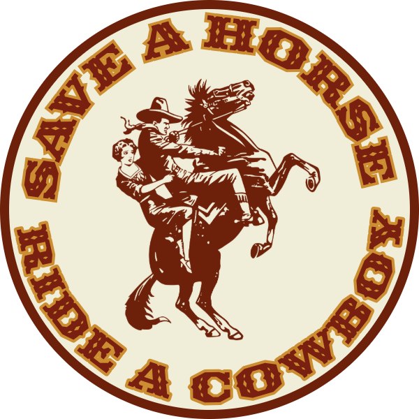SAVE A HORSE RIDE A COWBOY SCENT SEEDS AIR FRESHENER