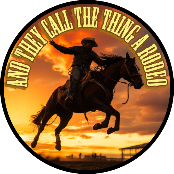 AND THEY CALL THE THING A RODEO SCENT SEEDS AIR FRESHENER