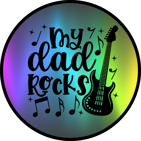 MY DAD ROCKS SCENT SEEDS AIR FRESHENER