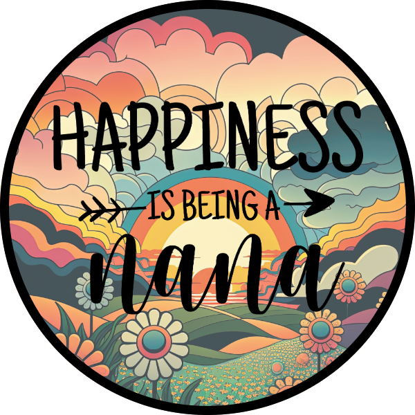 HAPPINESS IS BEING A NANA SCENT SEEDS AIR FRESHENER