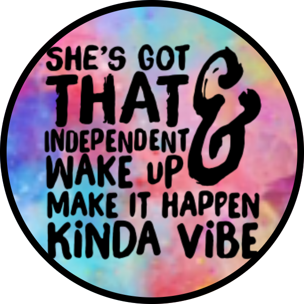 SHE'S GOT THAT WAKE UP MAKE IT HAPPEN KINDA VIBE SCENT SEEDS AIR FRESHENER