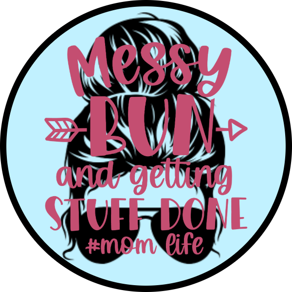 MESSY BUN GETTING STUFF DONE SCENT SEEDS AIR FRESHENER