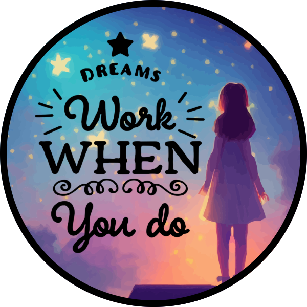 DREAMS WORK WHEN YOU DO SCENT SEEDS AIR FRESHENER