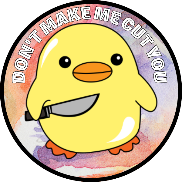 DON'T MAKE ME CUT YOU SCENT SEEDS AIR FRESHENER