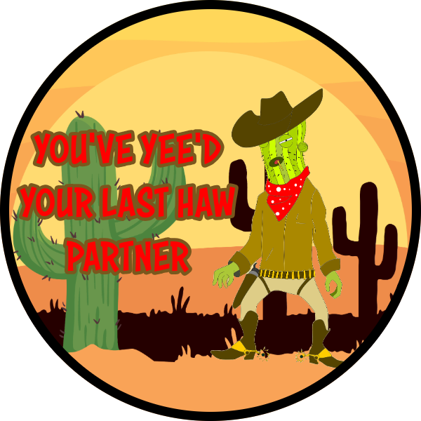YOU'VE YEE'D YOUR LAST HAW PARTNER SCENT SEEDS AIR FRESHENER