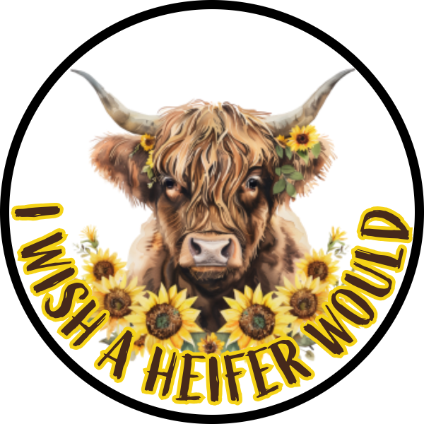 I WISH A HEIFER WOULD SCENT SEEDS AIR FRESHENER