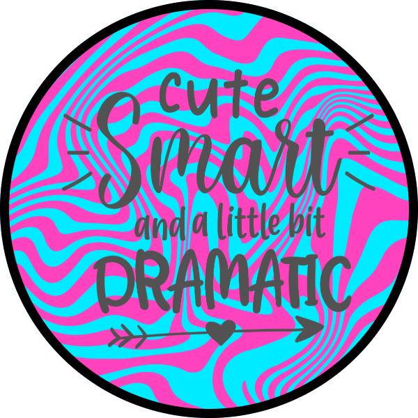 CUTE SMART AND A LITTLE BIT DRAMATIC SCENT SEEDS AIR FRESHENER