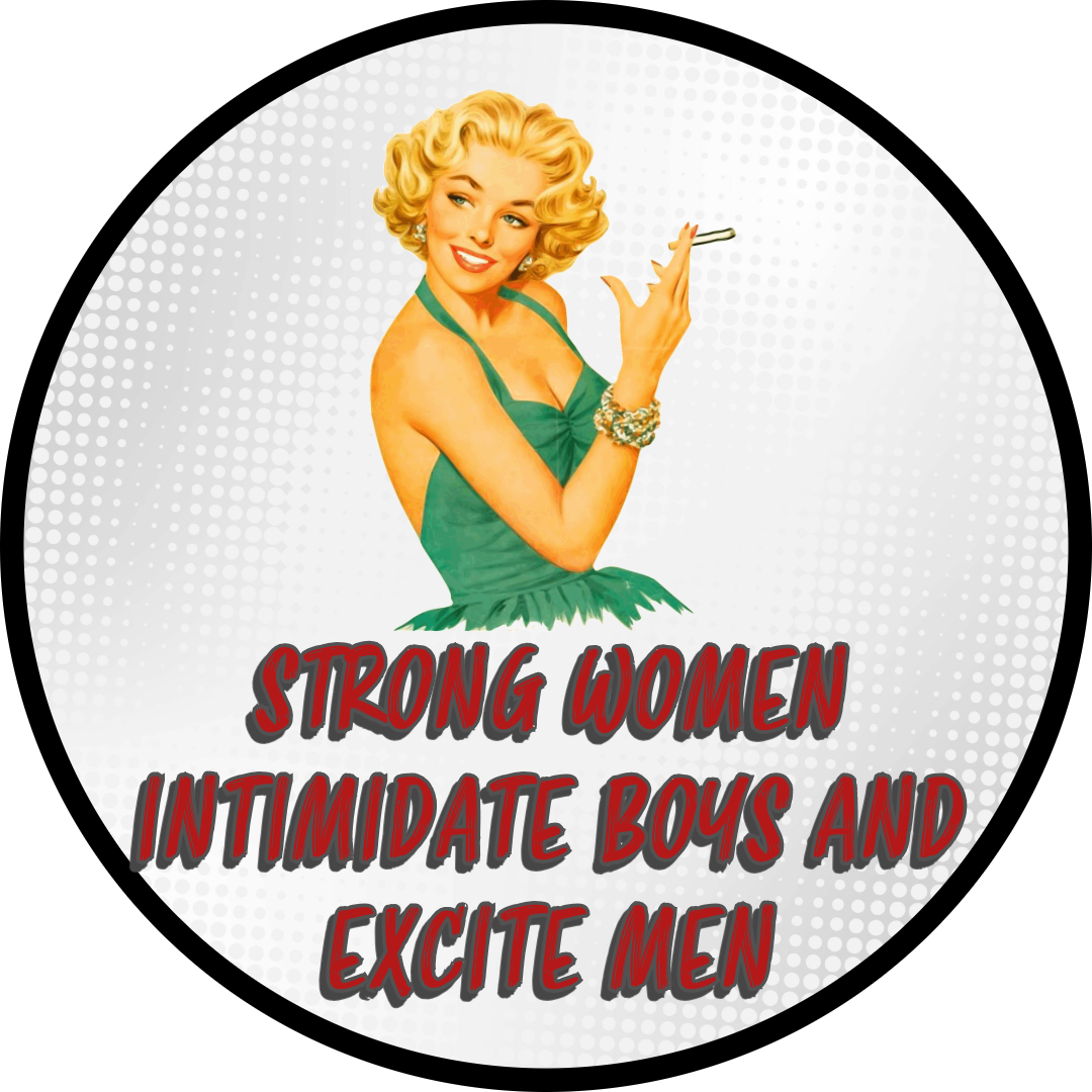 STRONG WOMEN INTIMIDATE BOYS AND EXCITE MEN SCENT SEEDS AIR FRESHENER