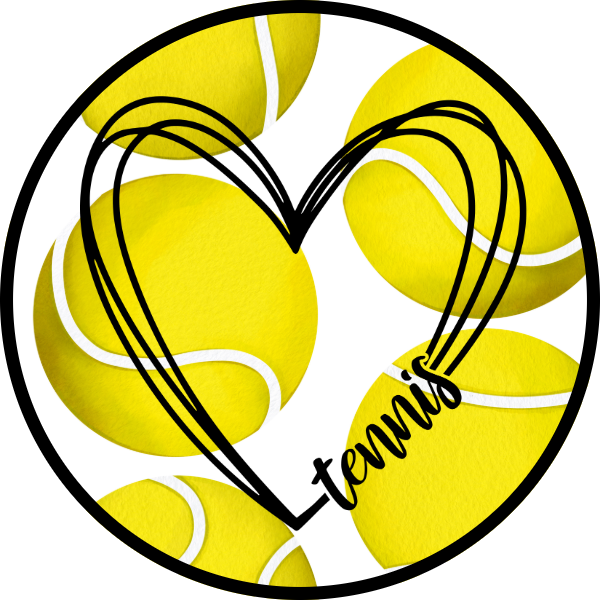 TENNIS HEART SCENT SEEDS AIR FRESHENER