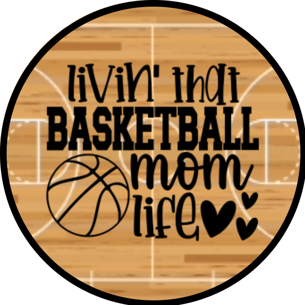 LIVIN' THAT BASKETBALL MOM LIFE SCENT SEEDS AIR FRESHENER