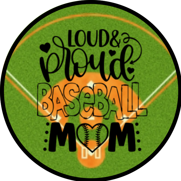 LOUD AND PROUD BASEBALL MOM SCENT SEEDS AIR FRESHENER