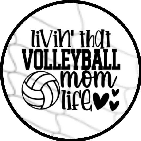 LIVIN' THAT VOLLEYBALL MOM LIFE SCENT SEEDS AIR FRESHENER