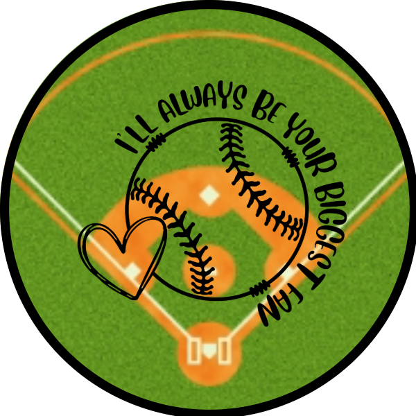 I WILL ALWAYS BE YOUR BIGGEST FAN HEART SCENT SEEDS AIR FRESHENER