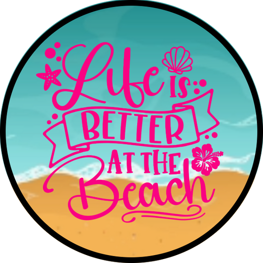 LIFE IS BETTER AT THE BEACH SCENT SEEDS AIR FRESHENER