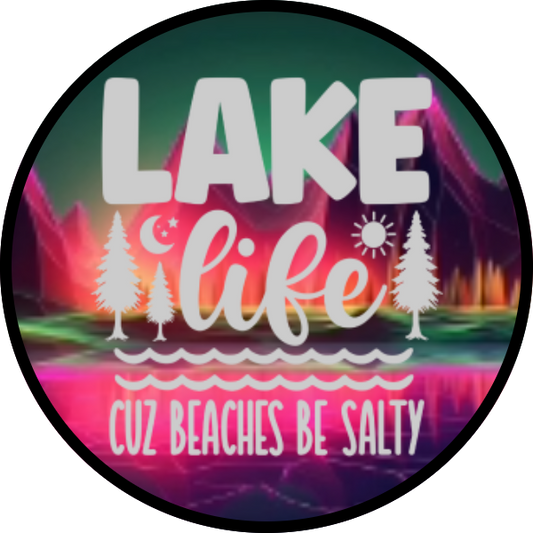 LAKE LIFE CUZ BEACHES BE SALTY SCENT SEEDS AIR FRESHENER