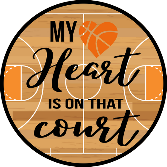 MY HEART IS ON THAT COURT SCENT SEEDS AIR FRESHENER