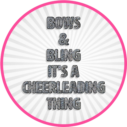 BOWS AND BLING IT'S A CHEERLEADER THING SCENT SEEDS AIR FRESHENER