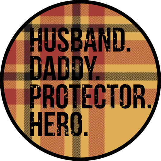 HUSBAND. DADDY. PROTECTOR. HERO. SCENT SEEDS AIR FRESHENER