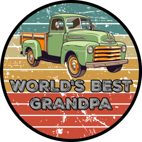 WORLD'S BEST GRANDPA SCENT SEEDS AIR FRESHENER