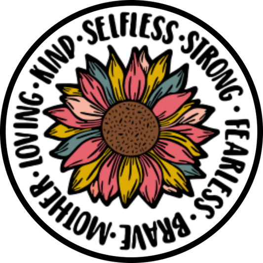 LOVING KIND SELFLESS STRONG FEARLESS BRAVE MOTHER SCENT SEEDS AIR FRESHENER