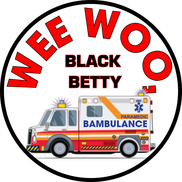 WEE WOO BLACK BETTY BAMBULANCE SCENT SEEDS AIR FRESHENER