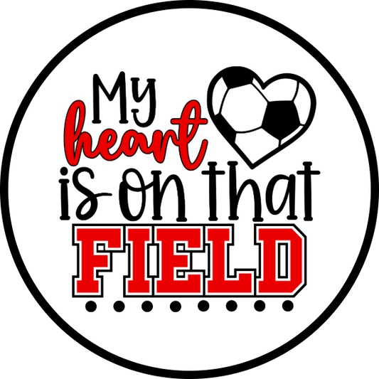 MY HEART IS ON THAT FIELD WHITE SCENT SEEDS AIR FRESHENER