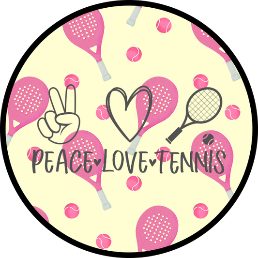 PEACE LOVE TENNIS