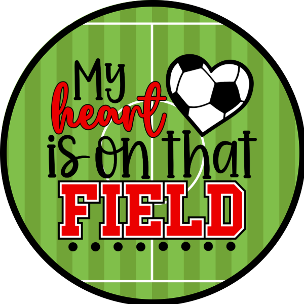 MY HEART IS ON THAT FIELD GREEN SCENT SEEDS AIR FRESHENER