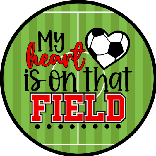 MY HEART IS ON THAT FIELD GREEN SCENT SEEDS AIR FRESHENER