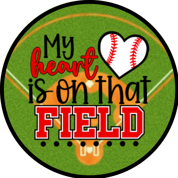 MY HEART IS ON THAT FIELD GREEN WHITE SCENT SEEDS AIR FRESHENER