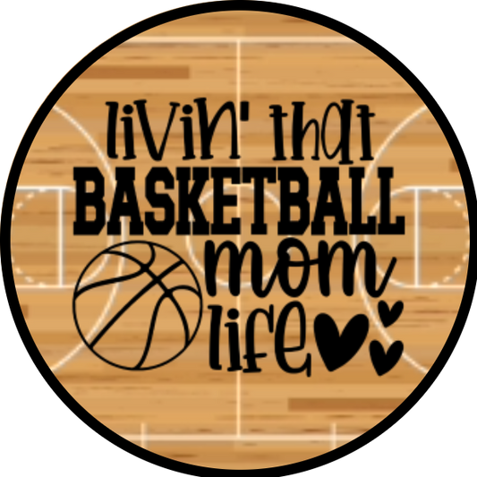 LIVIN' THAT BASKETBALL MOM LIFE SCENT SEEDS AIR FRESHENER