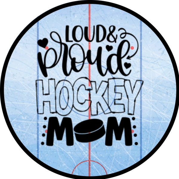 LOUD AND PROUD HOCKEY MOM SEEDS AIR FRESHENER