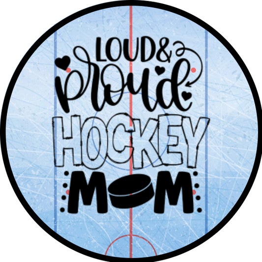 LOUD AND PROUD HOCKEY MOM SEEDS AIR FRESHENER