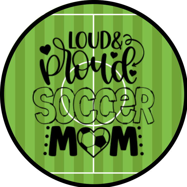 LOUD AND PROUD SOCCER MOM SCENT SEEDS AIR FRESHENER