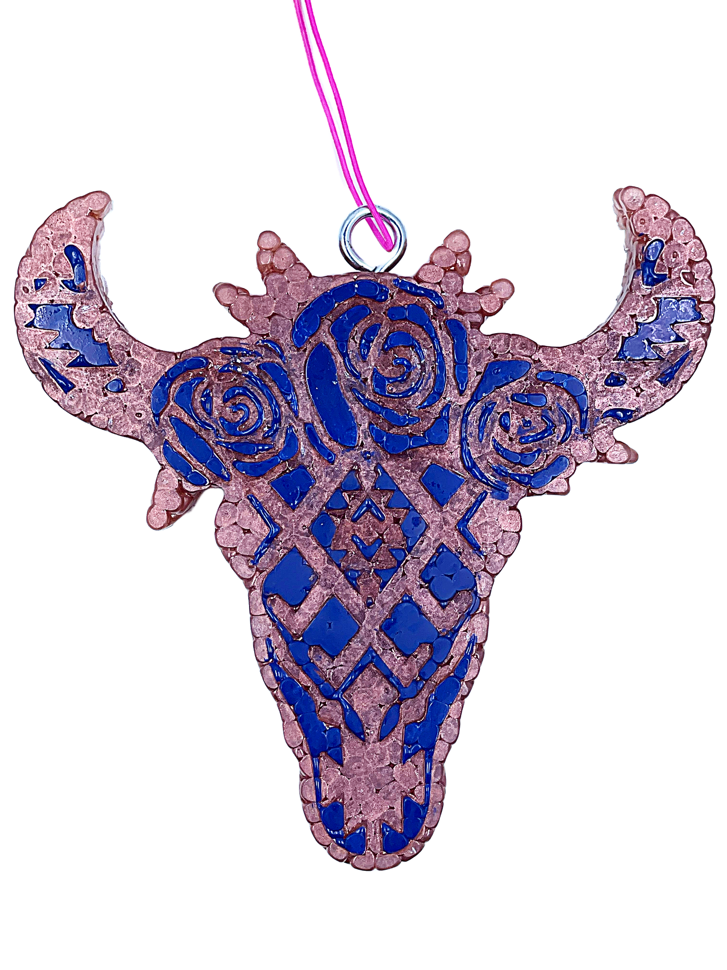 FLORAL BULL SKULL