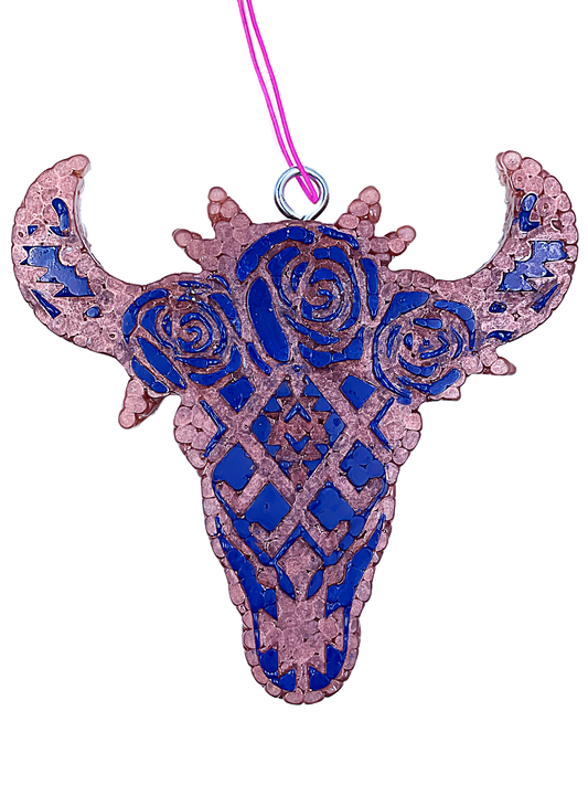 FLORAL BULL SKULL