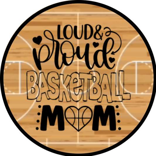 LOUD PROUD BASKETBALL MOM SCENT SEEDS AIR FRESHENER