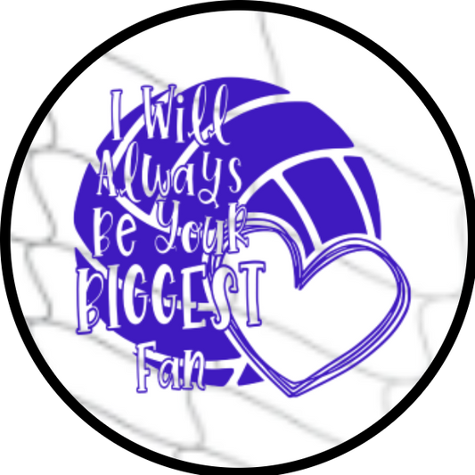 I WILL ALWAYS BE YOUR BIGGEST FAN BLUE SCENT SEEDS AIR FRESHENER